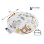 Medi Partners Coussin chauffant en noyaux de cerises pour bébé 180 g rond 15 cm 100% coton naturel chaleur + thérapie par le fro