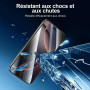 NEW'C Verre Trempé pour iPhone 16 Pro Max + Protection Caméra | Outil inclus, Lot de 4, 2x vitres trempées + 2x protections camé