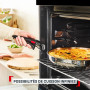 Tefal Ingenio Comfort Max, Batterie de cuisine 19 pièces, Acier inoxydable | Ensemble de poêle et casserole induction empilables