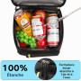 Sac à Dos Isotherme PENGDA de 32L – Sac à Dos glacière Isotherme léger Resistant à l’Eau avec Une Grande capacité de 39 canettes