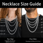 AFSTALR Chaine Maille Grain de Café Homme Collier et Bracelet en Acier Inoxydable, 6mm 9mm 11mm Argent/Or/Noir