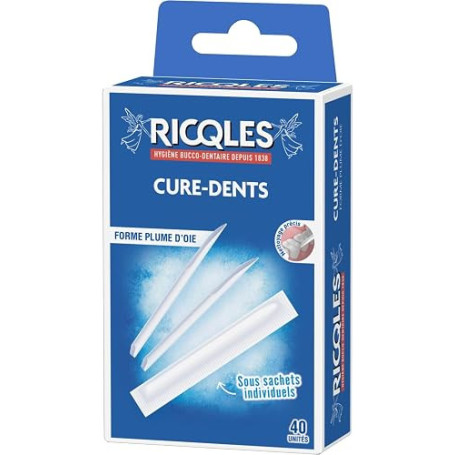 Ricqlès Cure-Dents 40 Unités