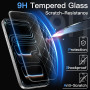 JETech Verre Trempé Mat pour iPhone 17 Pro Max, Compatible avec Face ID | Lot de 2, 9H Protection D'écran Anti-Reflet, Anti-Trac