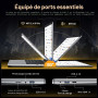XWU Ordinateur Portable 15,6" avec 12 Go RAM,SSD 256 Go,écran 100% sRGB,processeur N4000 Win 11, Wi-FI 5 Double Bande,Bluetooth 