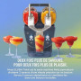 Ninja SLUSHi Twist Machine à granita et boissons glacées avec technologie SlushAssist, pour des granités, cocktails glacés et pl