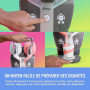 Ninja SLUSHi Twist Machine à granita et boissons glacées avec technologie SlushAssist, pour des granités, cocktails glacés et pl
