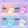 One Fire Veilleuse Enfant, 16 Couleurs Silicone, Lampe Chevet Rechargeable | Cadeau fille licorne, bébé, lampe de chevet silicon