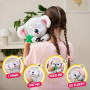 Little Live Pets My Baby Koala - Kiki, Peluche Interactive avec Plus de 40 Sons et réactions, 26 cm, Baille, Ouvre et Ferme Les
