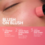 KIKO Milano Unlimited Blush - Teinte 02 Natural Tangerine | Blush en Poudre | Modulable | Jusqu’à 12 Heures | Velouté | Ultra-Pi