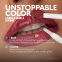 KIKO Milano Unlimited Double Touch - Teinte 112 Satin Peach Rose | Rouge à Lèvres Liquide 2 Étapes | Couleur + Gloss | Tenue 12 