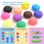 36 Couleurs d'argile sèche à l'air Libre Argile de modelage Ultra légère LCHM Magic Clay DIY Démarrage Clay avec livret de Proje