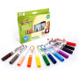 Crayola - Mini Kids, Feutres super, lavables, 12 unités, pointe arrondie | 12 feutres, Mini kids, Feutres super-lavables, Couleu