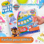 Crayola Paw Patrol Color Wonder Pinceau Magique Lumineux, Kit Peinture sans Tache pour Enfants, 6 Couleurs et 18 Pages, Cadeau d