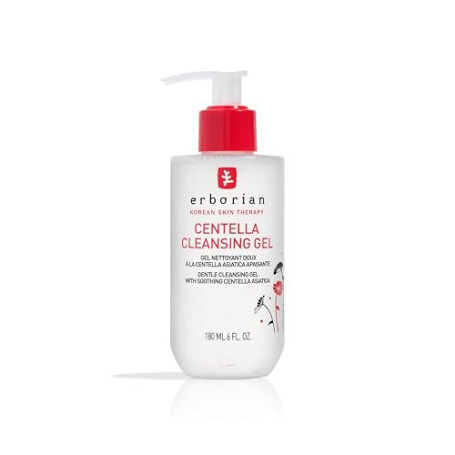 Erborian - Centella Cleansing - Huile/Gel démaquillante pour visage à la centella asiatica - Tous types de peaux - Soin cosmétiq