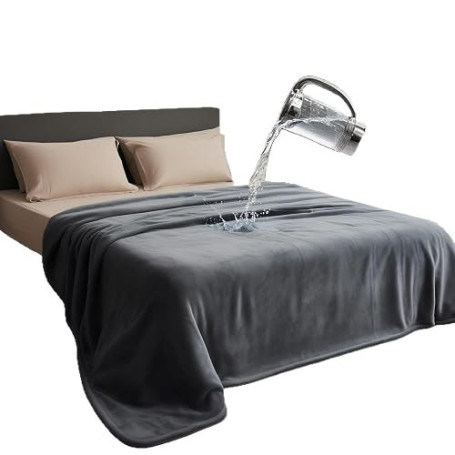 BUERPINKING Couverture imperméable, couverture d'amour pour couples, amoureux, adultes et enfants, tapis réutilisable, couvertur