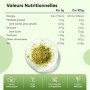 Super Green Poudre Bio 200g 40 Portions 9 Superfood Greens, Matcha Bio, Poudre de Maca, Guarana, Chlorella Bio, Baobab, Herbe de