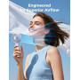 Aecooly Mini Ventilateur Portable à Main Rechargeable USB 20H Autonomie Max | Puissant, ventilateur de poche avec 3 modes flexib