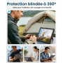 FINTIE Coque pour Samsung Galaxy Tab A11 Plus (A11+)/Tab A9 Plus (A9+)-11" | Étui avec Béquille Intégrée et Protection d'écran, 