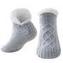 Niorasen Chaussettes Chausson Femme Homme, Pilou Pilou, Cadeau de Noël | Pantoufles Antidérapantes Thermiques, Chausson Hiver Po