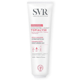 SVR Topialyse Concentré Lavant peau atopique Nettoyant visage 100 g | Nettoyage doux, peau sèche à atopique, hydratation préserv