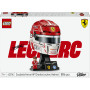 LEGO Editions Scuderia Ferrari HP Casque de Charles Leclerc 43014 | Jeu de construction dès 14 ans, maquette F1, minifigurine co