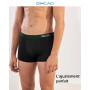 QINCAO Boxer Homme Coton Peigné Lot de 6 Ultra Doux Confort Coupe Ajustée | Calecon Homme Coton Peigné, sans Étiquette, Taille É