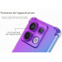 Topme Coque pour Redmi Note 13 4G (6.67" inches), Étui de Téléphone Portable en Silicone TPU Souple avec Dégradé de Couleur Tran