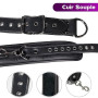 Ohi BoBi Sun Sex Toýs Femme BDSM Kits de Bondage Menottes Sexy Érotique | Retenue du Cou au Poignet avec Chaîne Traction, Régla