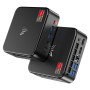 NiPoGi E3B Mini PC, ΑΜD Ryzen 5 7430U(Max 4.3 GHz), 16Go RAM & 512Go SSD | SSD Extensible, W11 PRO, WiFi 6& BT5.2, 4K Triple Dis