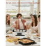 FOHERE Yaourtière 12 pots 180 ml, 25W Machine à Yaourt Maison, Programmable, Ecran LCD, Corps en Acier Inoxydable, Sans BPA, Com