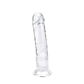 Gode realiste de 18 cm pour femme, souple et adapté aux débutants. Doté d'une gode ventouse, idéal pour femmes et couples. Jouet