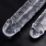Gode realiste de 18 cm pour femme, souple et adapté aux débutants. Doté d'une gode ventouse, idéal pour femmes et couples. Jouet
