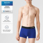 Fullluwaa Boxer Homme Coton Lot de 10, Doux Ceinture Élastique | Calecon Homme Coton, Confortable et Transpirable, Coton doux, A