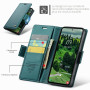 Rerzoiro Coque pour Samsung Galaxy S24, Étui Housse en RFID Protection Premium PU Cuir Portefeuille Rabat Case Magnétique Stand 