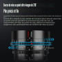 7Artisans 14 mm T2.9 Crame Complète 114 ° Lentille Large Angle,Compatible pour Panasonic S1 S1H S5, Leica SL SL2, Noir