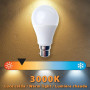 Velamp Ampoule LED SMD, standard A60, 9W / 806lm, culot B22 (France), Blanc
