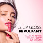 Lierac, Glow Fresh, Lip Gloss Visage Repulpant, Format 10ml | Lip gloss repulpant à l'acide hyaluronique, hydrate, sublime et re