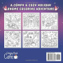 Gnome Winterland: Cute & Cozy Christmas Coloring Book for Adults & Teens Featuring Adorable Gnomes, Winter Village Scenes & Holi