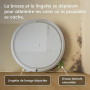 iRobot Roomba 115 Combo+Base AutoEmpty - Robot Aspirateur Laveur 2en1 - Puissance d'Aspiration 15KPa - Brosse latérale étendue -
