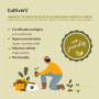 CULTIVERS Engrais calcium pour tomates et poivrons 1 kg, écologique, action immédiate, correcteur de carences, améliore la fruct