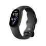 Fitbit Edge par Google - boîtier Noir Mat/Bracelet Sport Noir Volcanique | Bracelet d'activité sport, coach bien-être, suivi du 