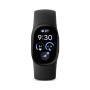 Fitbit Edge par Google - boîtier Noir Mat/Bracelet Sport Noir Volcanique | Bracelet d'activité sport, coach bien-être, suivi du 