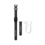 Fitbit Edge par Google - boîtier Noir Mat/Bracelet Sport Noir Volcanique | Bracelet d'activité sport, coach bien-être, suivi du 