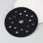ECSiNG Lot de 2 Protecteur Plateau Ponçage Mousse 45 Trous 125 mm 5 in Lot de 2 Tampon Interface 45 Trous 5 in 125 mm Compatible