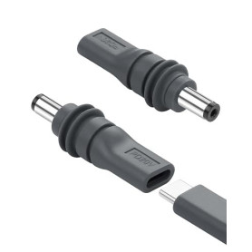 CERRXIAN Lot de 2 adaptateurs d'alimentation USB C vers DC 5,5 mm x 2,1 mm pour Starlink Mini, PD100W USB C Femelle vers connect