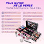 ZMILE Cosmetics Palette de Maquillage 'Classic' Cosmétiques véganes | 24 fards à paupières, 9 brillants à lèvres en crème, blush