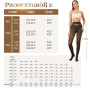 ALEIFLE collant polaire femme,Collants thermiques pour femme,Collant Polaire Femme Effet Transparent