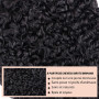 Tissage Bresilien Cheveux Humain Bouclé Burmese Curly Bundle 22 24 26 Pouce | Tissage Naturel Cheveux Humain 3C 4A Meches Bresil