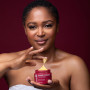 EvasHair - Anse-à-Galet - Baume Fondant - Nutrition, Protection, Brillance - Cheveux Afros, Crépus, Frisés, Bouclés - 98,5% d'Or