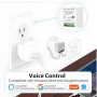 Module Interrupteur WiFi 16A, Relais WiFi Encastrable pour Lumière | Interrupteur Connecté Compatible Alexa Google Home, Contrôl